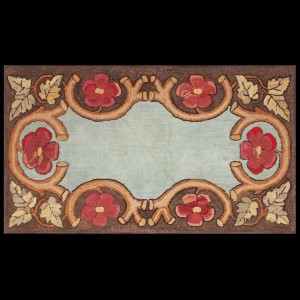 American Hooked Rug #6747
